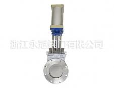 氣動不(bú)鏽鋼刀閘閥PZV73FH