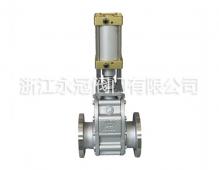 不鏽鋼(gāng)氣動出(chu)料閥Z644TC