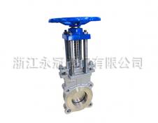 美标刀(dāo)閘閥PZ43W-150LB