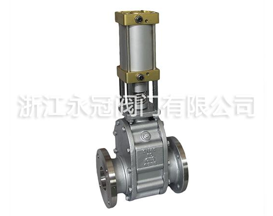 氣動陶(táo)瓷雙閘(zha)闆閥 氣(qì)動陶瓷(ci)雙閘闆(pan)閥